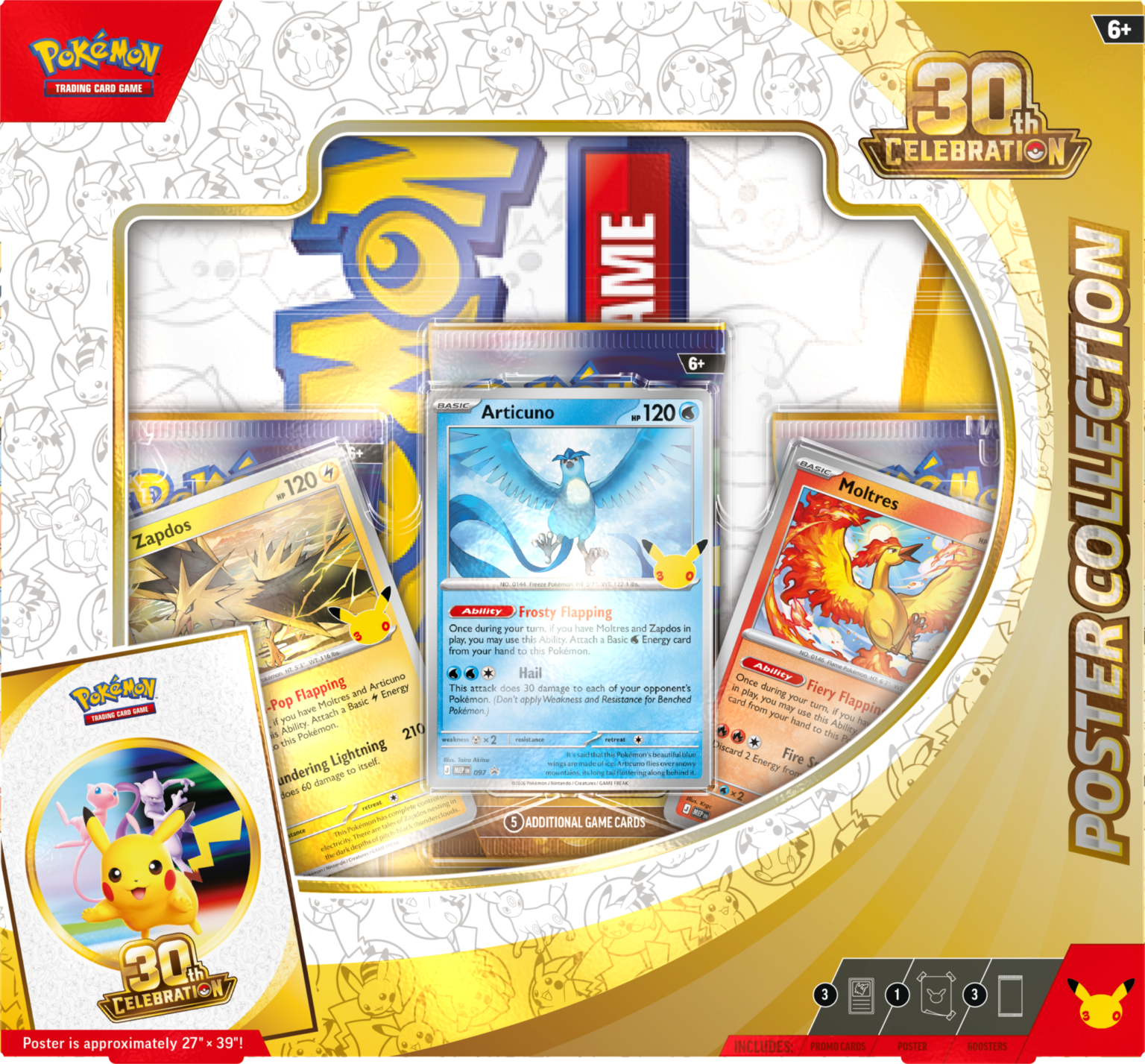 Pokémon 30th Celebration Poster Collection